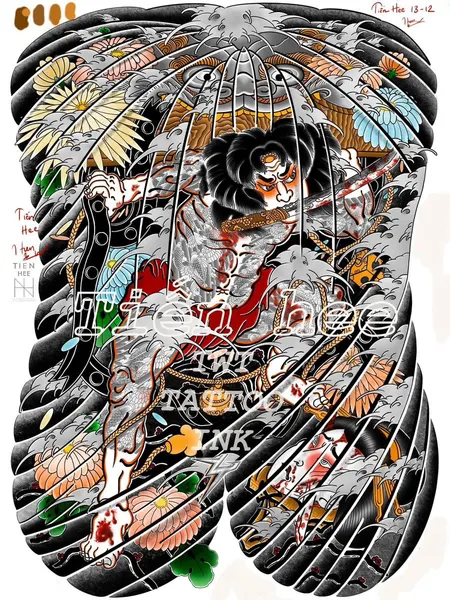 900+ ý tưởng hay nhất về Samurai tattoo trong 2026