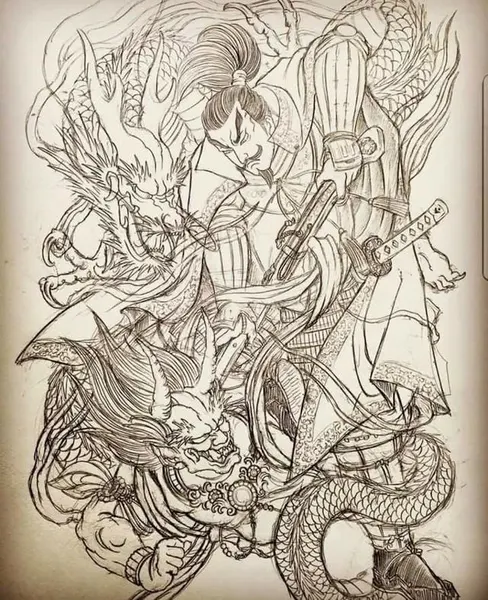 900+ ý tưởng hay nhất về Samurai tattoo trong 2026