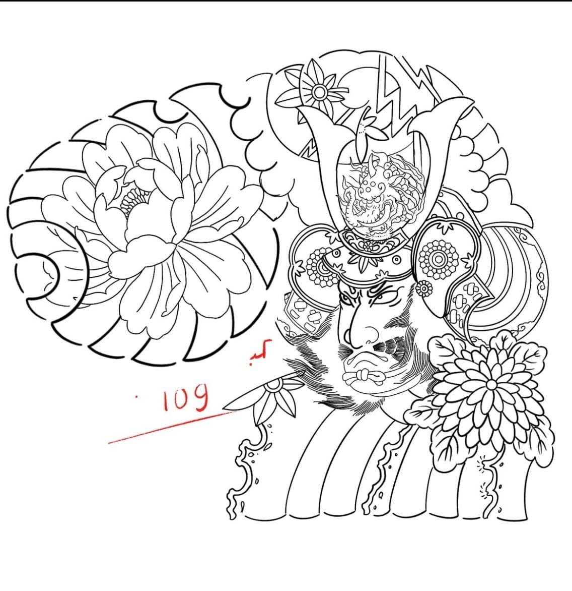 900+ ý tưởng hay nhất về Samurai tattoo trong 2026