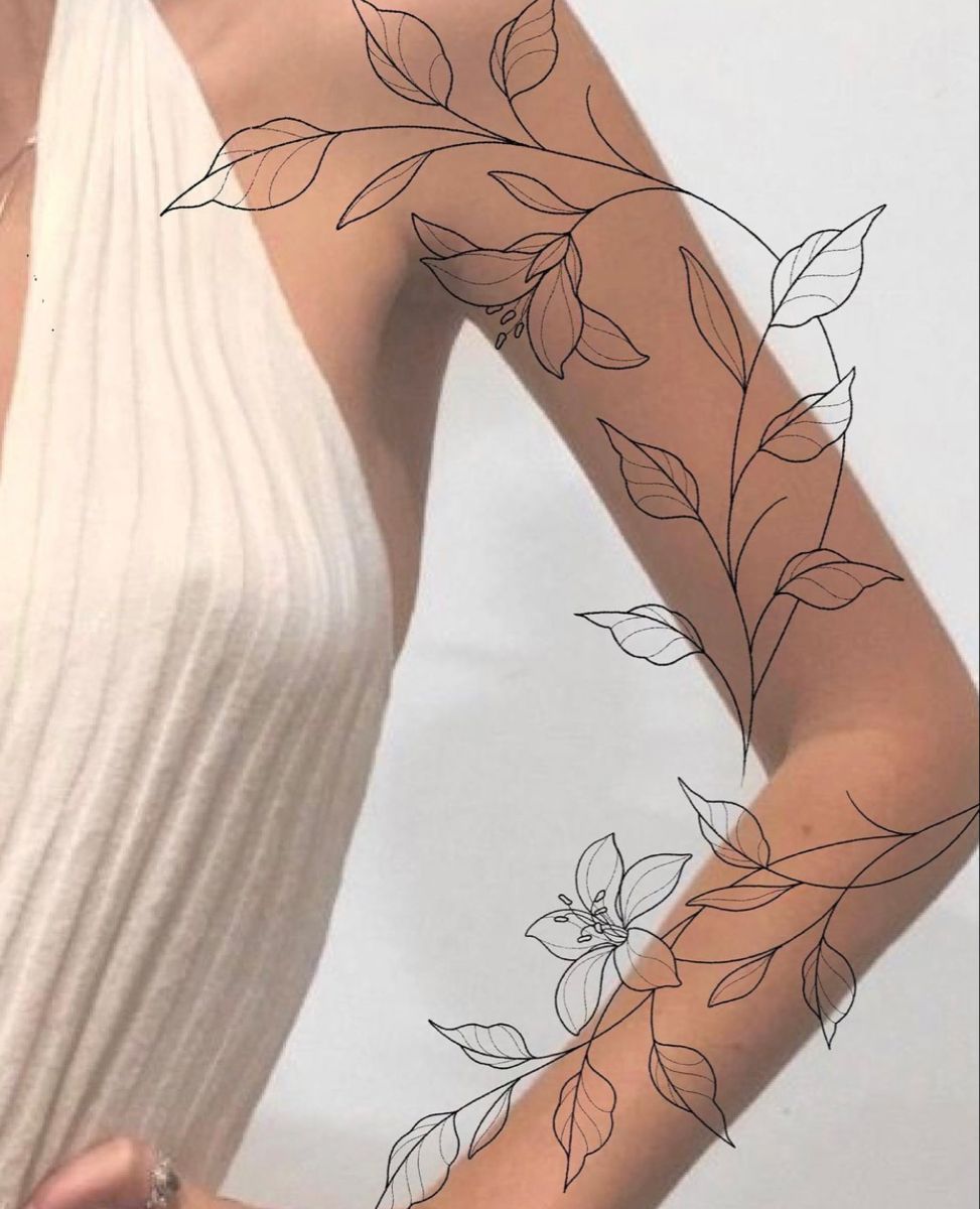 flowers tattoo