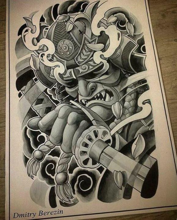 900+ ý tưởng hay nhất về Samurai tattoo trong 2026